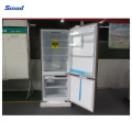 Counter Depth Stainless Steel Double Door Bottom Freezer Fridge Refrigerator